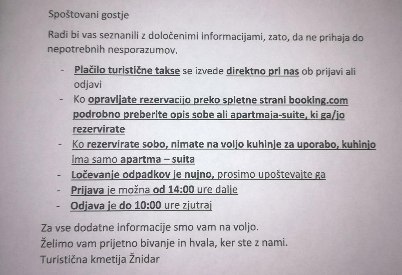 Guest House Znidar Bohinj Εξωτερικό φωτογραφία